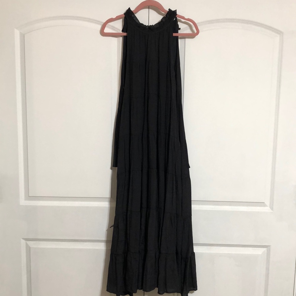 NWT Black halter dress